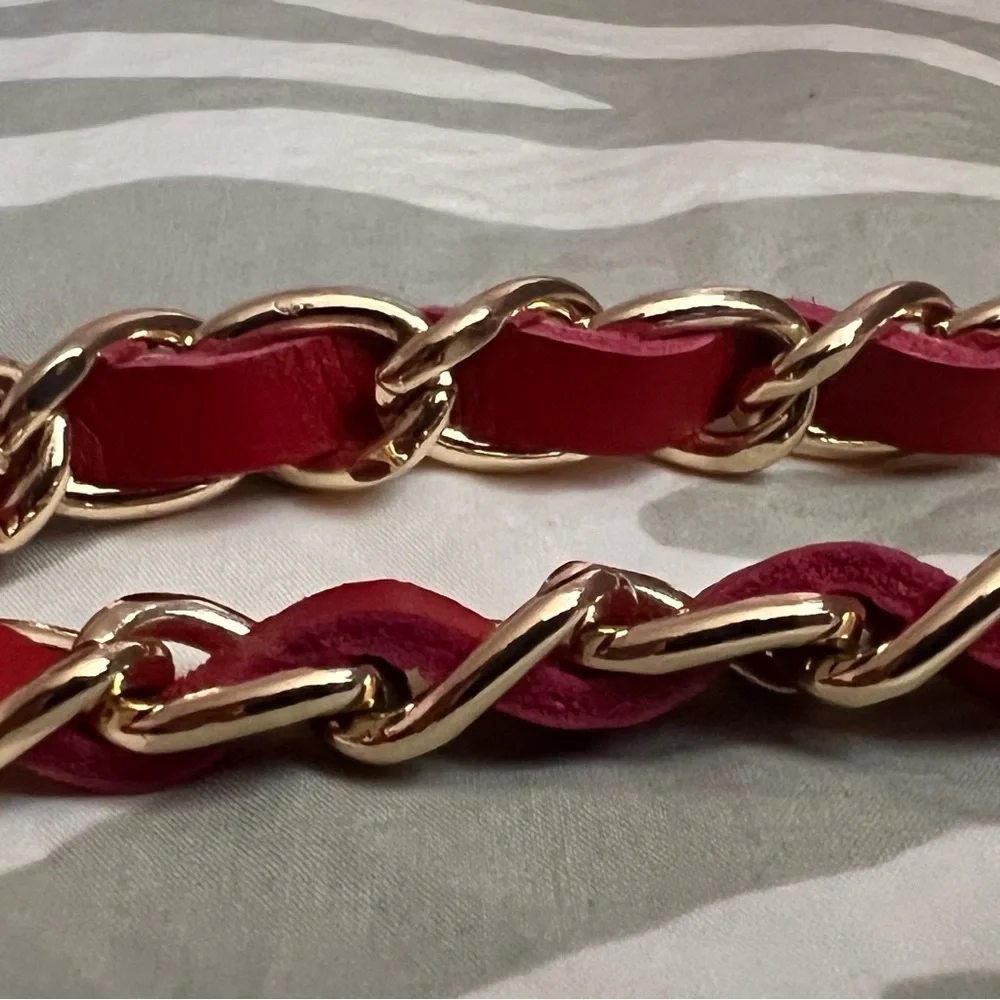 NEW Italian Leather RED Purse! NWT! - Picture 8 of 9